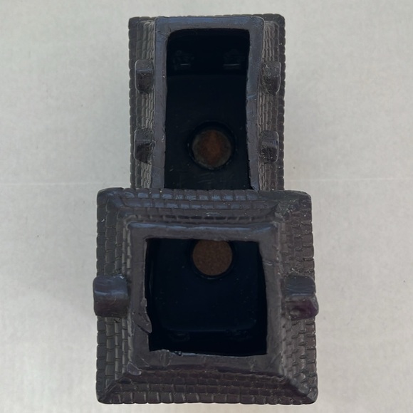 Vintage Pottery Barn Vintage Wax Haunted House Votive Candle Holder Halloween - Picture 15 of 17